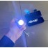 Ліхтарик акумуляторний світлодіодний LED XPE+COB металевий міцний кишеньковий c зарядкою від USB зі шнурком в кейсі Чорний