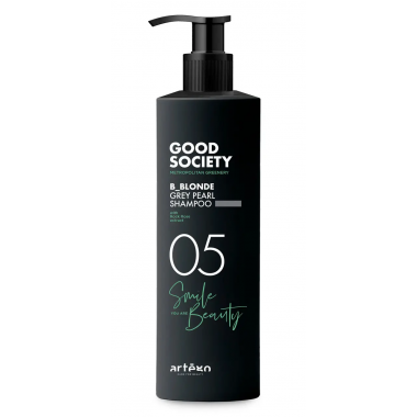 Шампунь відтінковий Artego 05 B-Blonde Grey Pearl Shampoo з попелясто-сірою пігментацією 1000 мл