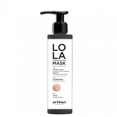 Маска для волосся тонуюча Artego Lola Caramel Карамель 200 мл