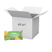 Упаковка мило Bianca з ароматом ківі та ананасу 140 г х 48 шт.