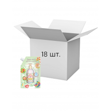 Упаковка дитячого рідкого мила Shik Kids Happy Sweets 500 мл х 18 шт.