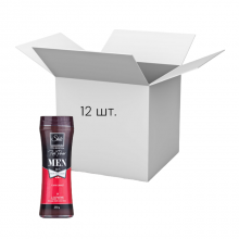 Упаковка гелю для душу Шик Men Red Power 250мл х 12 шт.