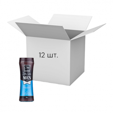 Упаковка гелю для душу Шик Men Detox System 250 мл х 12 шт.