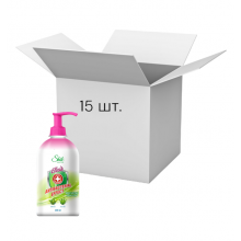 Упаковка рідкого мила Shik Elixir Antibacterial Effect Moisturizing Зволоження з дозатором 500 мл х 15 шт. Упаковка рідкого мила Shik Elixir Antibacterial Effect Moisturizing Зволоження з дозатором 500 мл х 15 шт.
