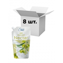 Упаковка рідке крем-мило Shik Nectar Оливкове 460 мл х 8 шт. Упаковка рідке крем-мило Shik Nectar Оливкове 460 мл х 8 шт.