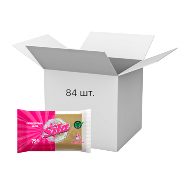 Упаковка господарське мило Sila 72% брусок 140 г х 84 шт.