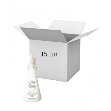 Упаковка засіб для інтимної гігієни Shik Intimo Delicate Care з екстрактом білої лілії та босвелії 300 мл х 15 шт.