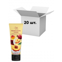 Упаковка крем для рук та тіла Shik Nectar Yogurt Touch Екстракт персика та граната, 75 мл х 20 шт.