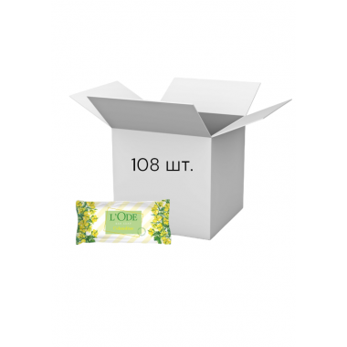 Упаковка мило L'ODE Чистотіл 60 г х 108 шт.