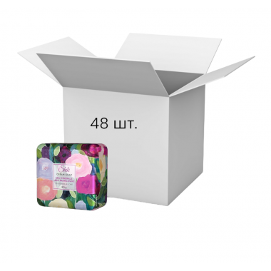 Упаковка крем-мило Shik Морські мінерали та франжіпані 90 г х 48 шт.