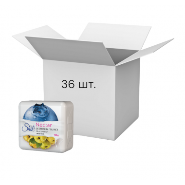 Упаковка крем-мило Shik Nectar Чорниця та айва, 125 гр х 36 шт.