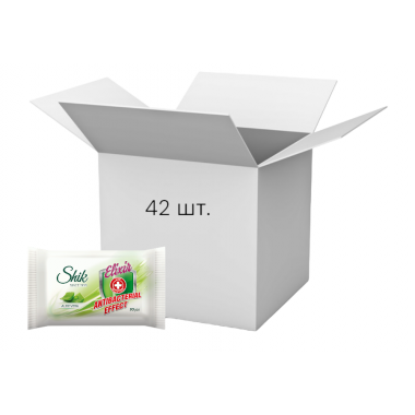 Упаковка мило Shik Elixir Antibacterial Effect Aloe vera 90 г х 42 шт.