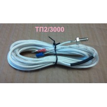 Термопара UDS ТП2/3000 тип ТХА (K) до +600 °С 3 метра