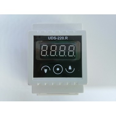 Терморегулятор UDS-220.R PiD-1346 до +1300°С симисторное управление на 3 фазы на DiN-рейку с термопарой ТП2/950